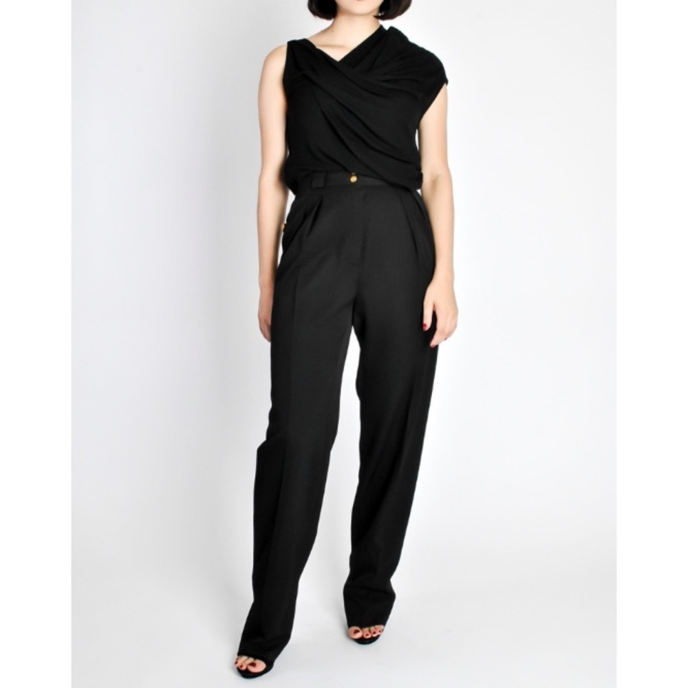 NWT Vintage Black Trousers Size 8